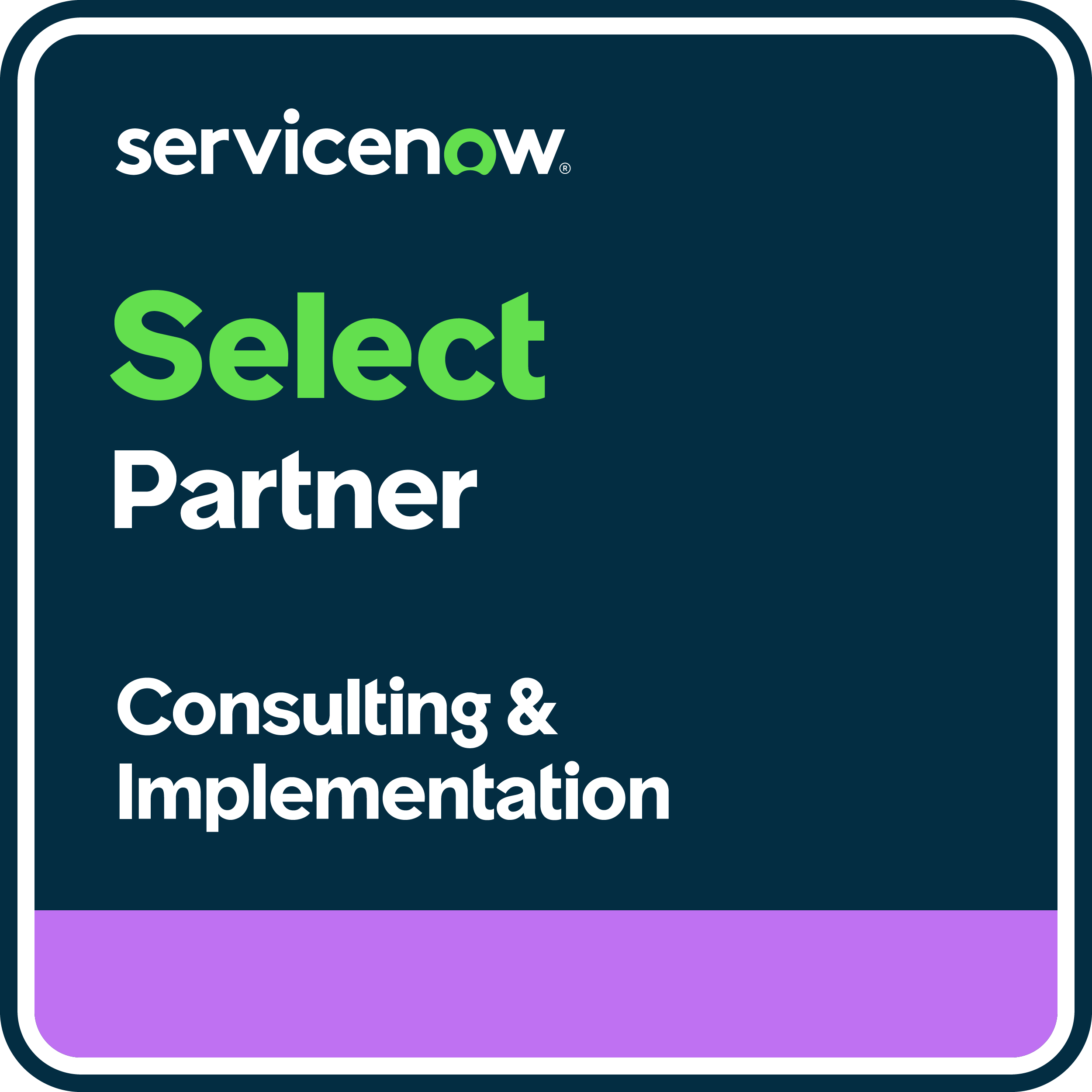 ServiceNow Partner Badge